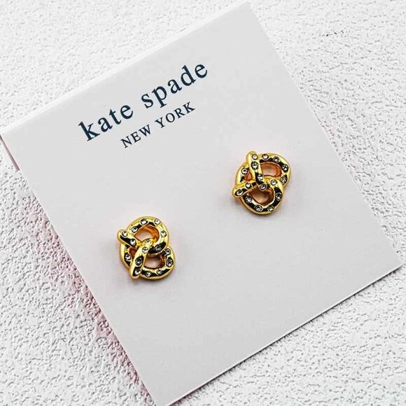 Kate Spade Heart Stud Earrings - Picture 5 of 5